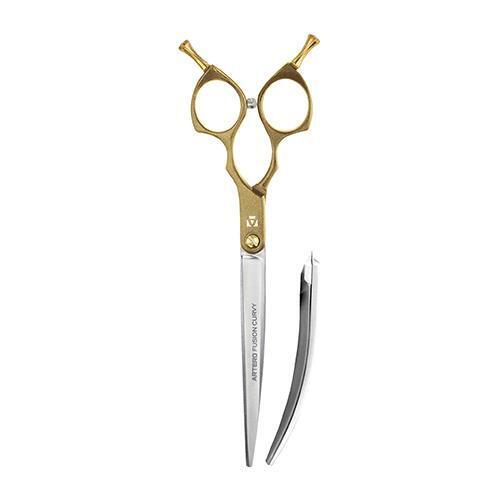 Artero Asian Fusion Curved Scissor 7 inch Gold