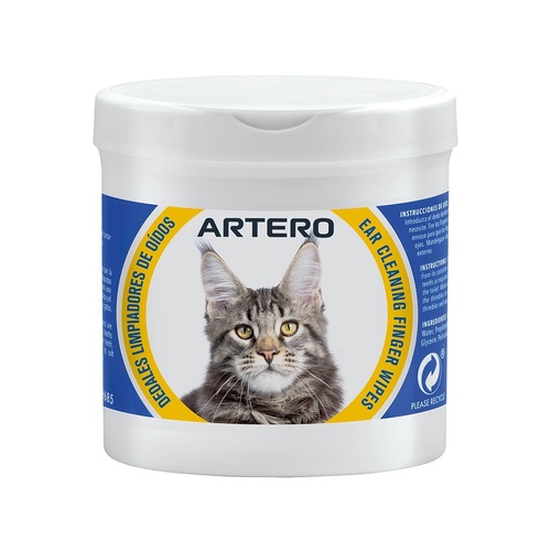 Artero Ear Cleaning Finger Wipes 4 Cats (pack 50 units)